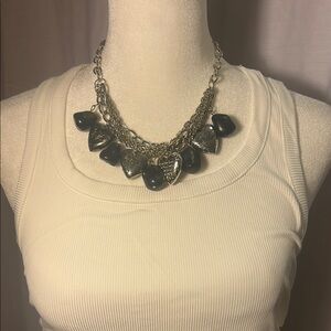 Elegant Black and Gold Women's Necklace